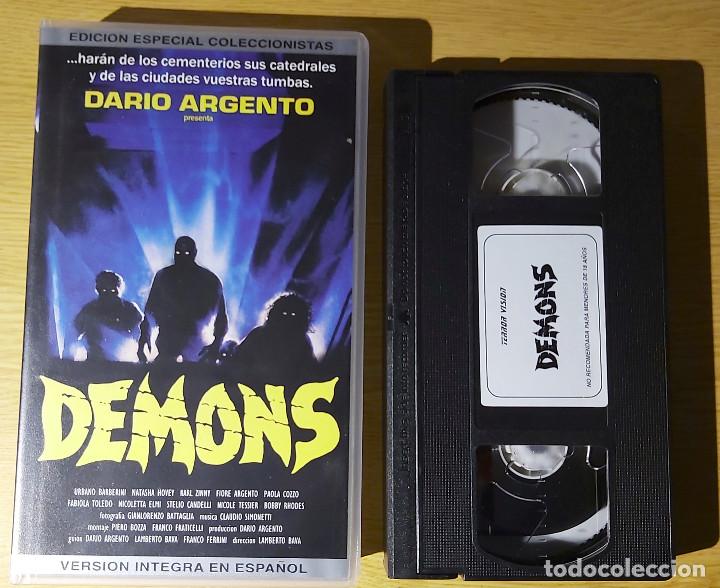 Cine: Demons VHS - Dario Argento - Foto 3