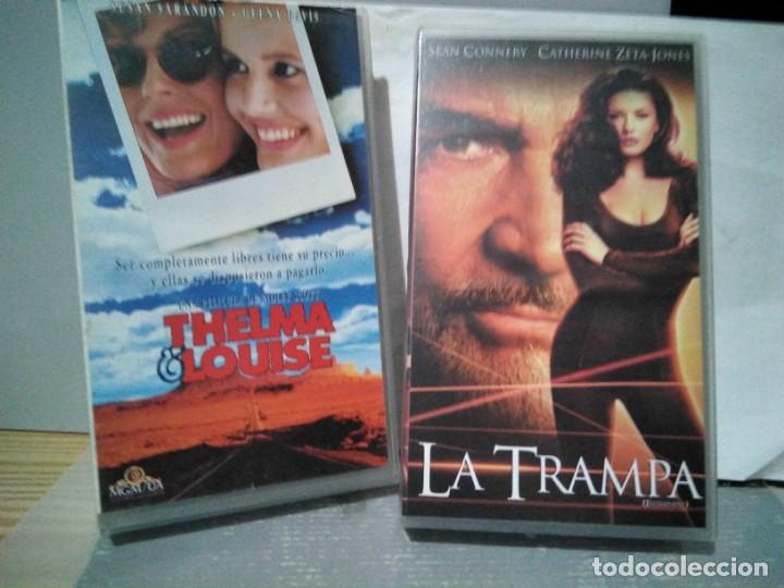Cine: TELMA & LOUISE Y LA TRAMPA , VHS