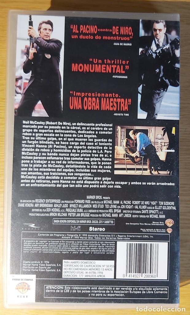 Cine: Heat VHS - Michael Mann - Foto 2