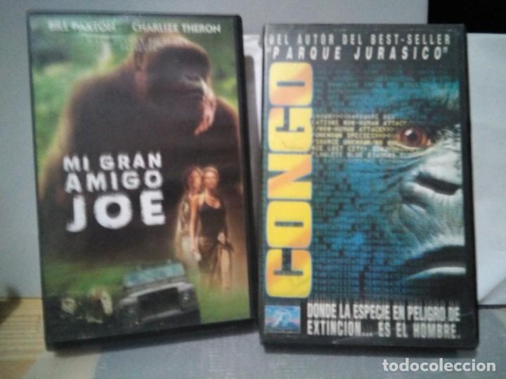 Cine: PELICULAS VHS CONGO Y MI GRAN AMIGO JOE