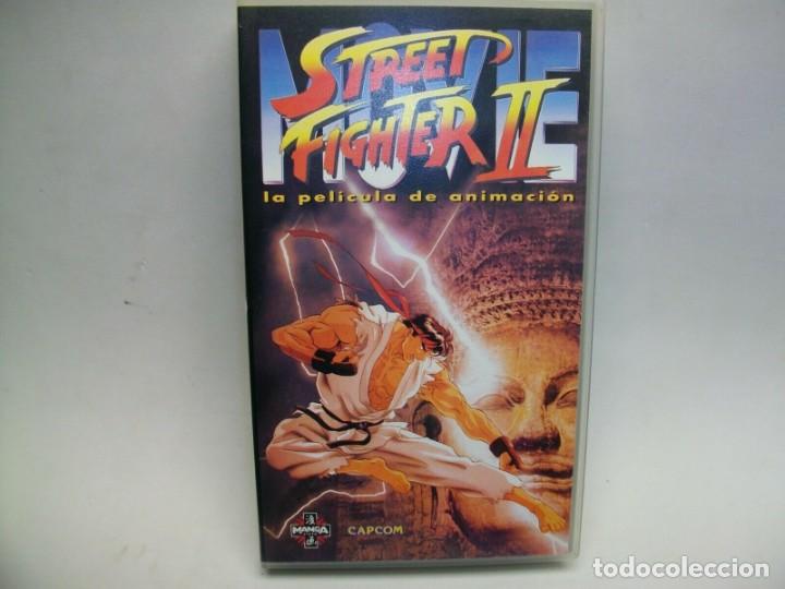 Cine: STREET FIGHTER II LA PELICULA DE ANIMACI&Oacute;N VHS CINTA COLECCIONISTA ANIME MANGA