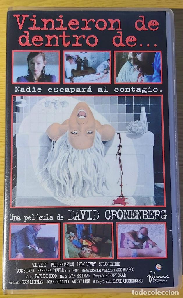 Cine: Vinieron de dentro de... VHS David Cronenberg - Foto 1