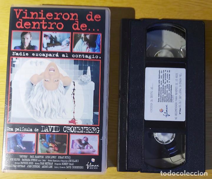 Cine: Vinieron de dentro de... VHS David Cronenberg - Foto 4