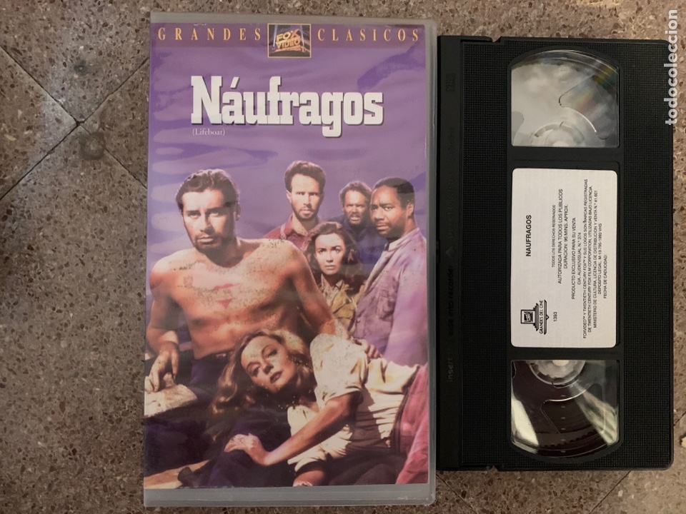 Cine: N&aacute;ufragos VHS - Foto 1