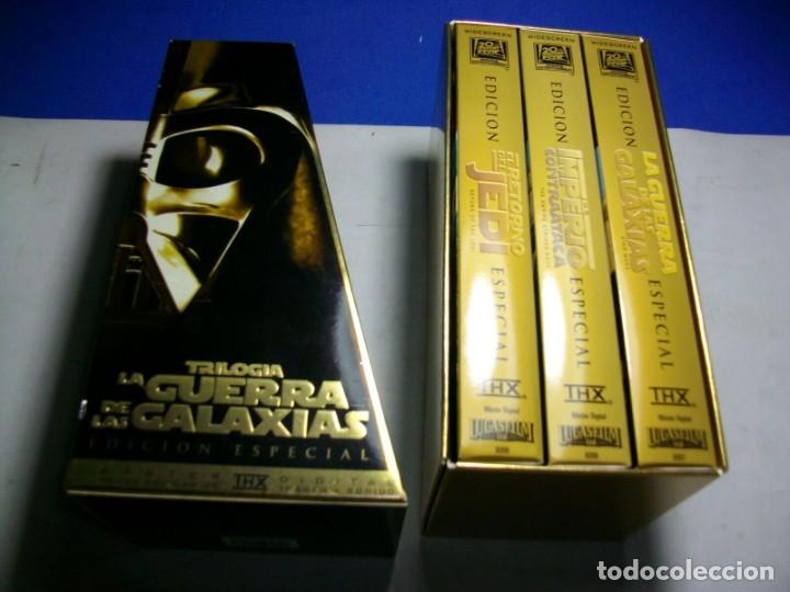 Cinema: TRILOGIA LA GUERRA DE LAS GALAXIAS en VIDEO VHS
