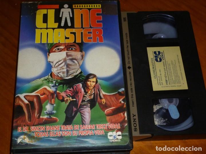 Cine: CLONE MASTER - ART HINDLE, ROBIN DOUGLAS - TERROR - VHS - Foto 1