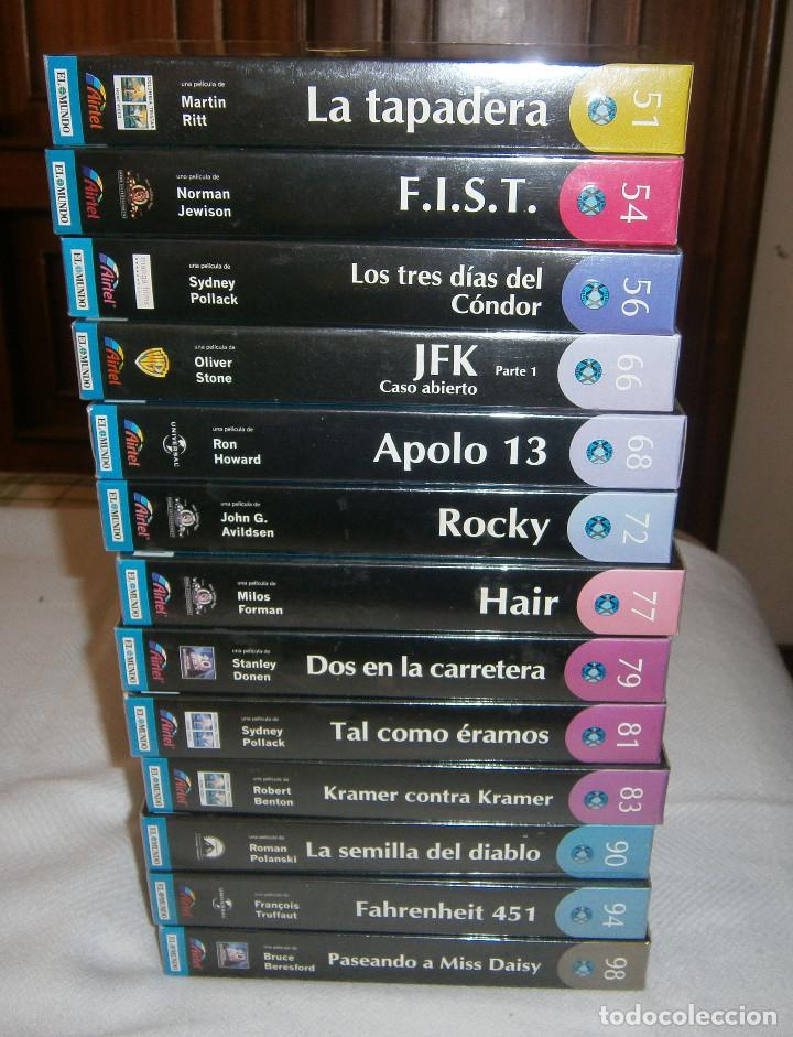 Cine: vhs coleccion el mundo n&ordm; salteados nuevas precintadas