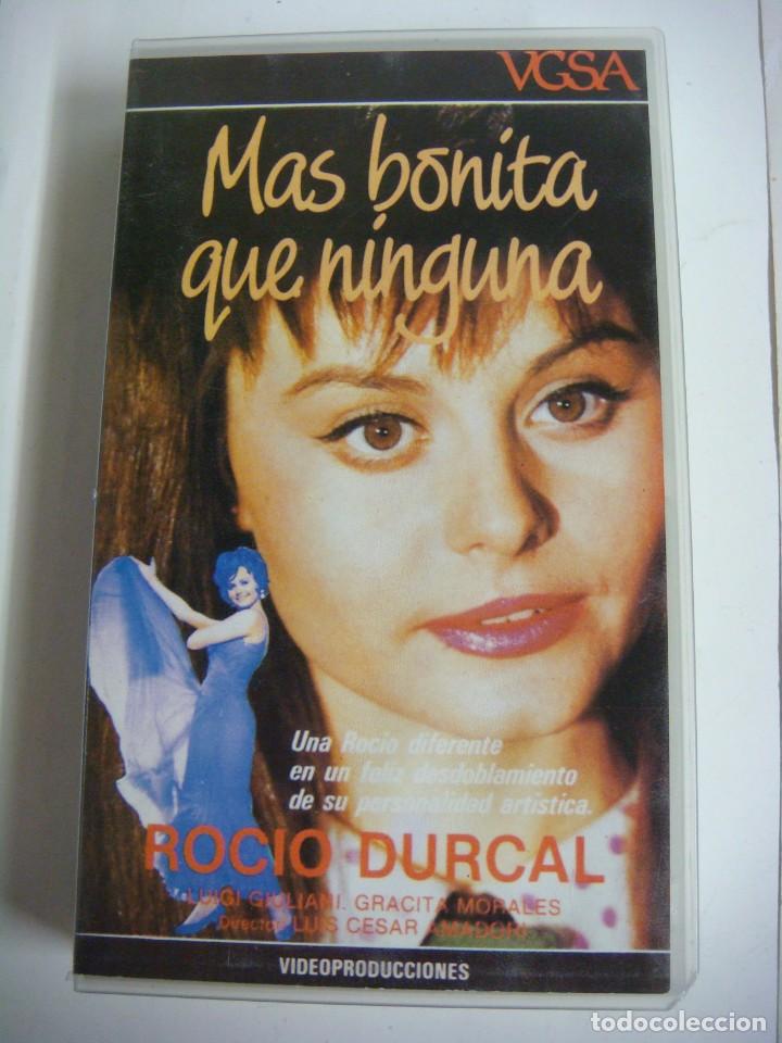 Cine: V.H.S. PELICULA DE MAS BONITA QUE NINGUNA CON ROCIO DURCAL-(&)