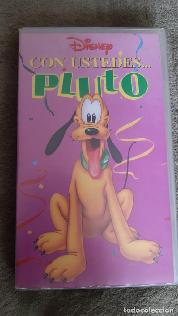 Cine: PELICULA EN VHS &rdquo;CON USTEDES PLUTO&rdquo; - Foto 1