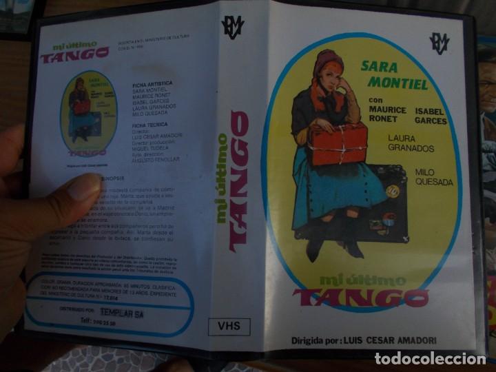 MI ULTIMO TANGO, PELICULA VHS
