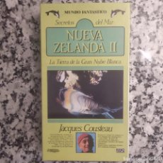 Cine: JACQUES COUSTEAU:NUEVA ZELANDA 2.VHS. Lote 283315358
