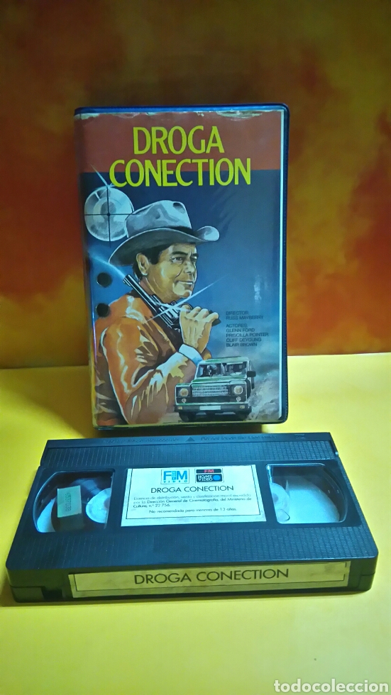 Cine: DROGA CONECTION - Glenn Ford, Priscilla Pointer - VHS - Foto 3