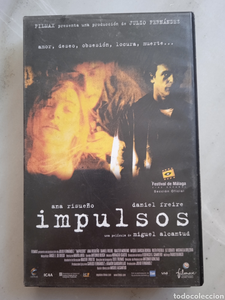 Cine: IMPULSOS. VHS. - Foto 1