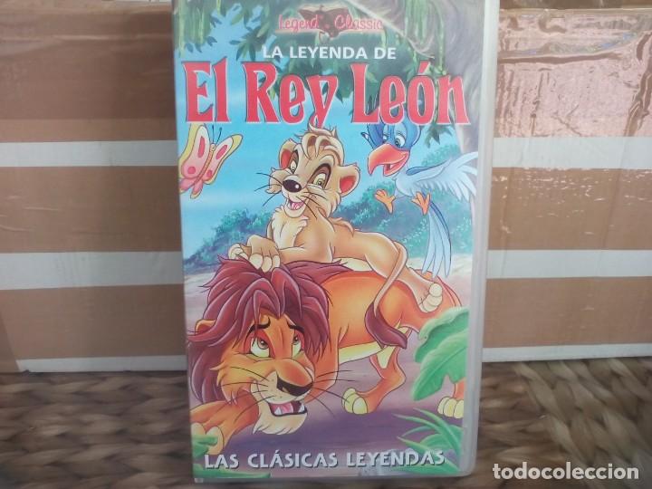 Cine: VHS. LA LEYENDA DE EL REY LEON
