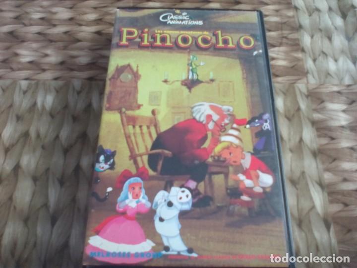 Cine: VHS. LAS NUEVAS AVENTURAS DE PINOCHO