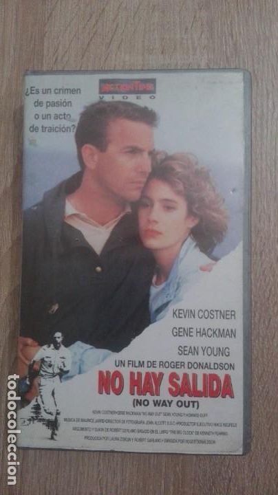 Cine: NO HAY SALIDA - VHS - PAL - DREAM TIME ENT. - A&Ntilde;O 1987.