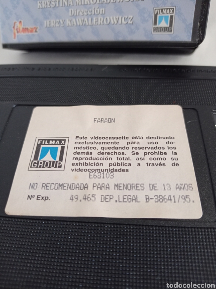 Cine: FARA&Oacute;N VHS 1966 - Foto 2