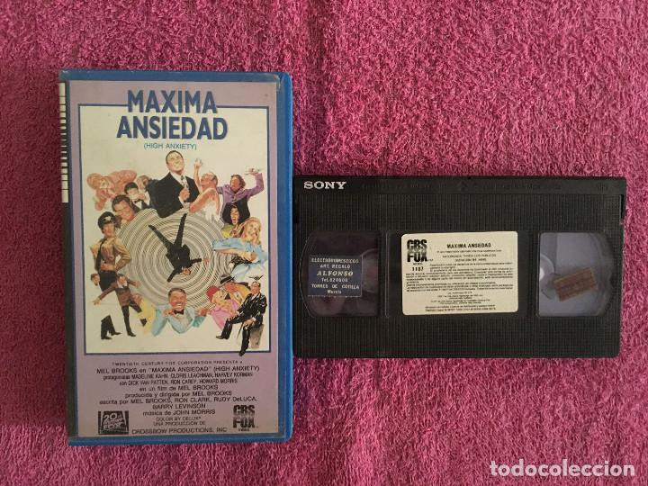 Cine: DES-04 VHS M&Aacute;XIMA ANSIEDAD