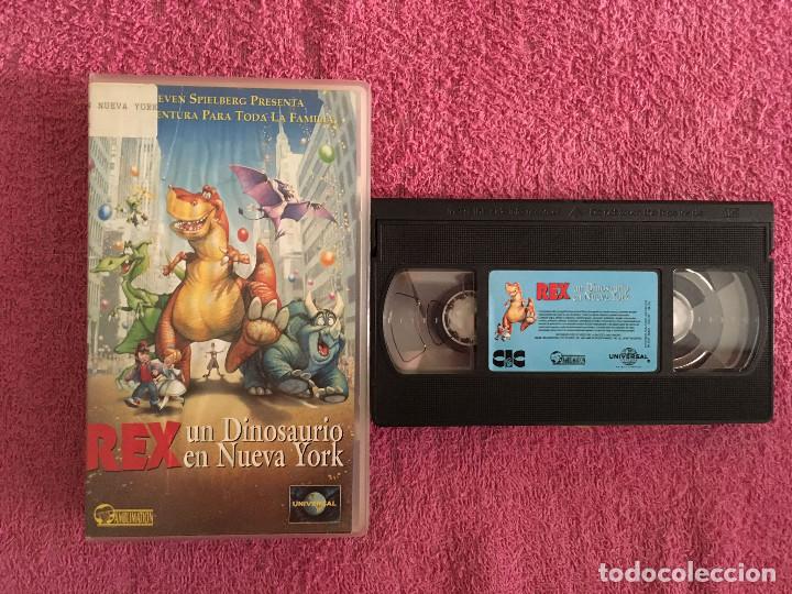 Cine: DES-05 VHS REX UN DINOSAURIO EN NUEVA YORK