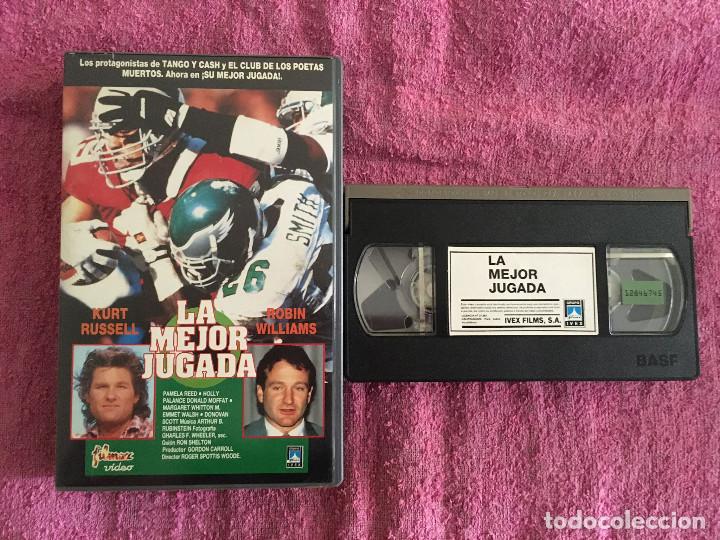 Cine: VHS LA MEJOR JUGADA aka LOS BUENOS TIEMPOS [1986] Ed. FILMAX-IVEX