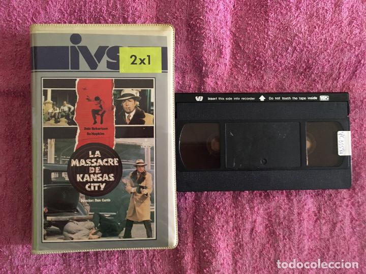 Cine: VHS LA MASSACRE DE KANSAS CITY [1975] Ed. IVS