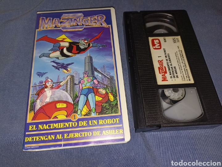 Cine: Mazinger z vol.1 - vhs Doblaje Tv - edicion 1991
