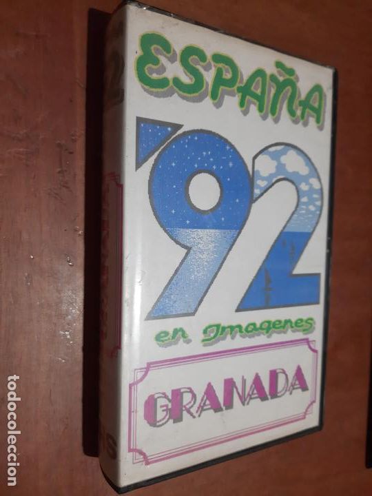 Kino: GRANADA 92. ESPA&Ntilde;A 92. VHS. BUEN ESTADO. ALGO DIFICIL DE CONSEGUIR
