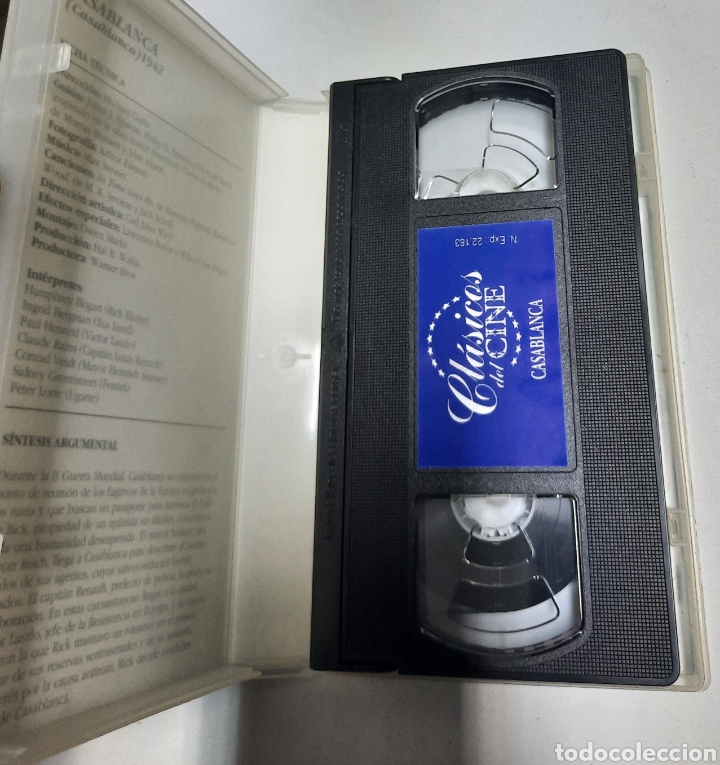 Cine: Casablanca. VHS - Foto 2
