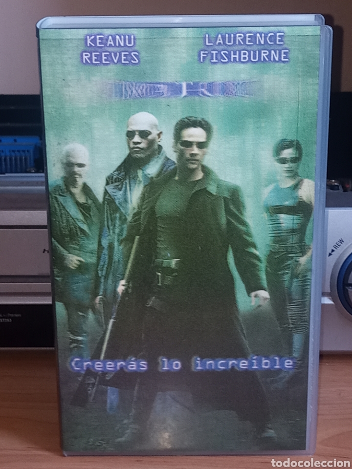 Cine: Matrix vhs Car&aacute;tula 3D - Foto 1