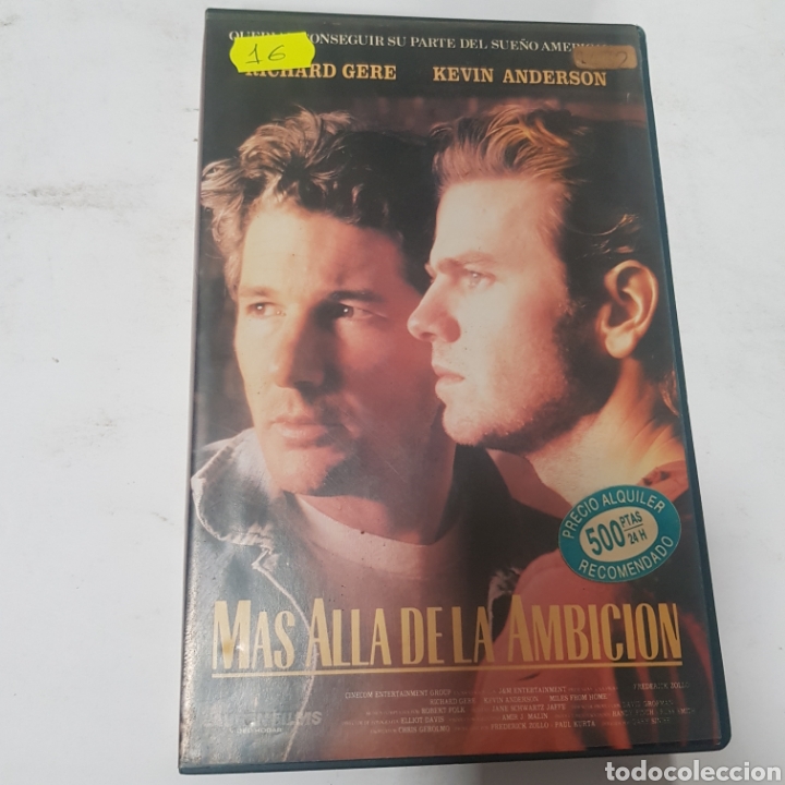Cinema: VHS 1080 m&aacute;s all&aacute; de la ambici&oacute;n -VHS SEGUNDA MANO