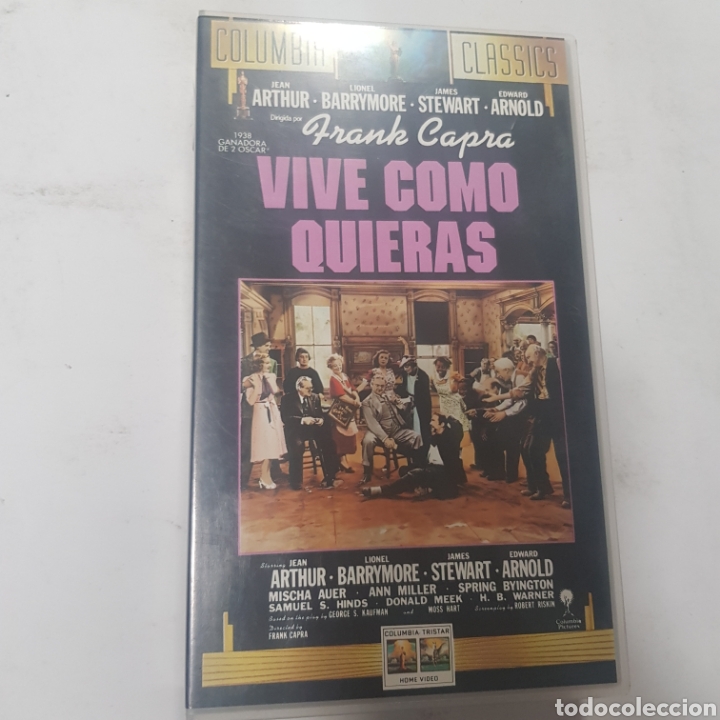 Kino: VHS 1155 vive como quieras -VHS SEGUNDA MANO