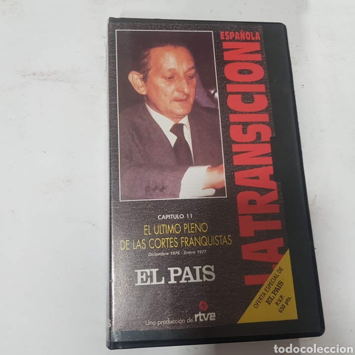 Kino: VHS 1164 la transici&oacute;n espa&ntilde;ola el &uacute;ltimo Pleno de las Cortes franquistas -VHS SEGUNDA MANO