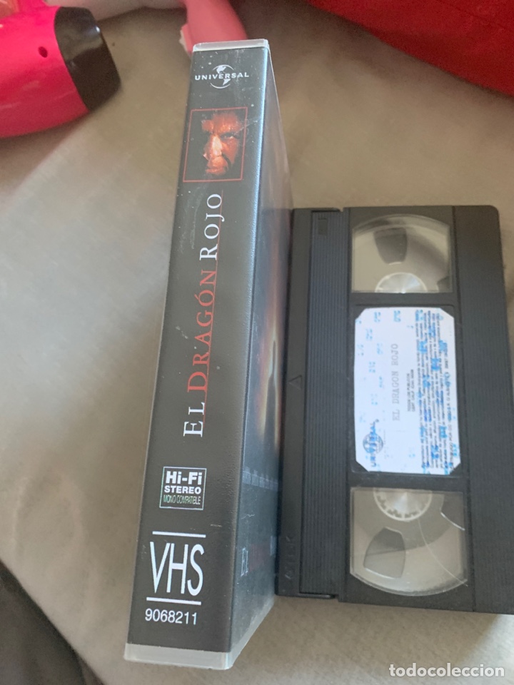 Cine: El drag&oacute;n rojo vhs - Foto 2