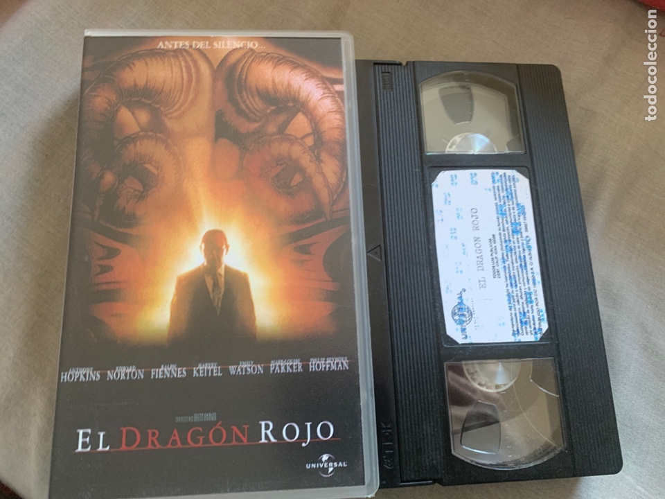 Cine: El drag&oacute;n rojo vhs - Foto 1