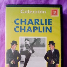 Cine: VHS 2 PELÍCULAS CHARLES CHAPLIN (CHARLIE) CHARLOT A LA 1 DE LA MADRUGADA Y CHARLOT HÉROE DEL PATIN.. Lote 288357298