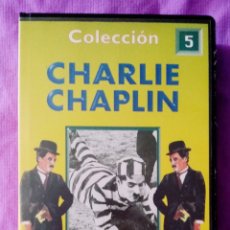 Cine: VHS 2 PELÍCULAS CHARLES CHAPLIN (CHARLIE) CHARLOT STA. BIEN Y CHARLOT SE EVADE.. Lote 288363678