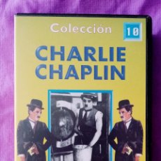 Cine: VHS 2 PELÍCULAS CHARLES CHAPLIN (CHARLIE) CHARLOT EN EL BANCO Y CHARLOT SE ENGAÑA. Lote 288372423