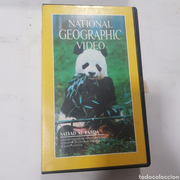 Kino: VHS&nbsp; 1229 National Geographic v&iacute;deo salvar al panda &nbsp; -VHS SEGUNDA MANO