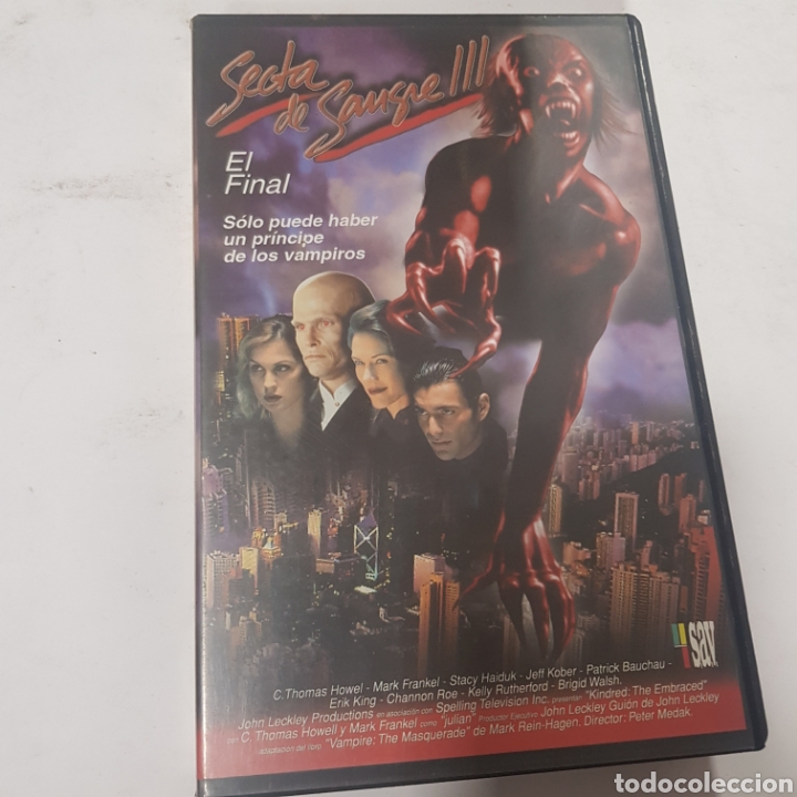 Cinema: VHS&nbsp; 1307 secta de sangre 3 &nbsp; -VHS SEGUNDA MANO