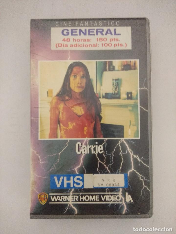 Cine: VHS TERROR/CARRIE. - Foto 1