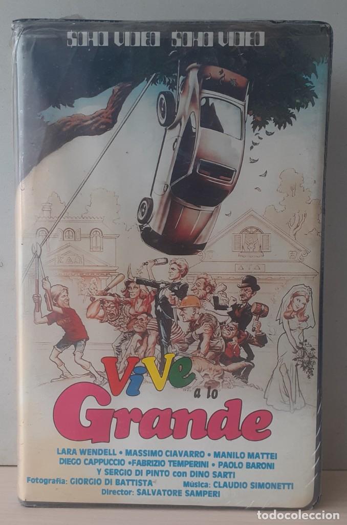 Cine: VIVE A LO GRANDE (VAI ALLA GRANDE)(1983)(VHS) - USADO