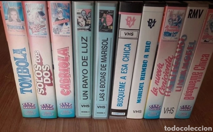 Cine: Pack pel&iacute;culas Marisol VHS - Foto 2