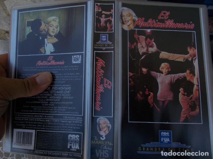 Kino: EL MULTIMILLONARIO, PELICULA VHS.