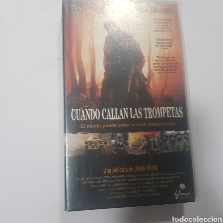 Cine: VHS 1478 cuando callan las trompetas &nbsp;&nbsp; -VHS SEGUNDA MANO