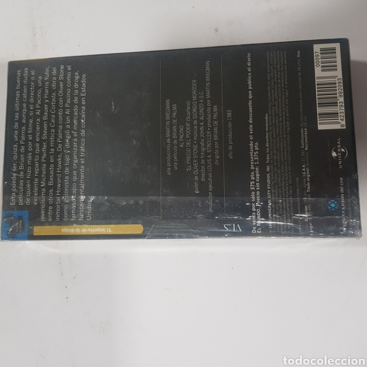 Cine: VHS 1509 el precio del poder &nbsp;&nbsp; -VHS SEGUNDA MANO - Foto 2