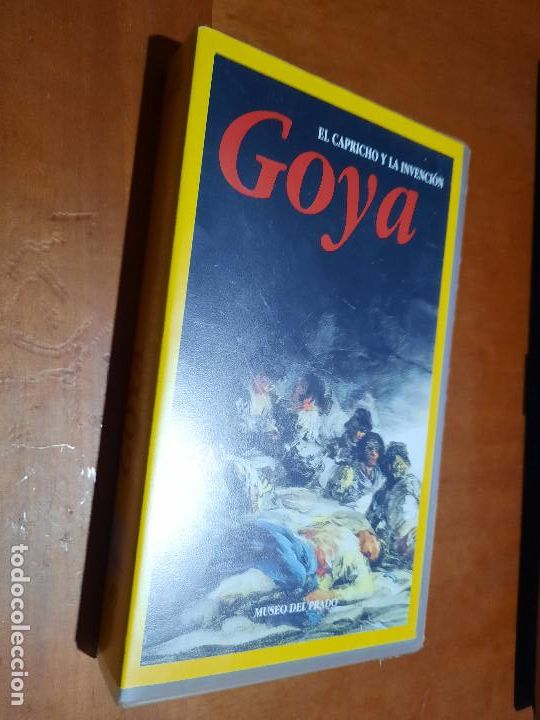 Kino: GOYA. EL CAPRICHO Y LA INVENCI&Oacute;N. MUSEO DEL PRADO. VHS EN BUEN ESTADO