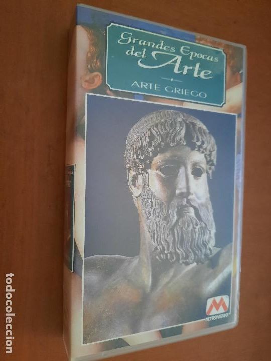 Kino: ARTE GRIEGO. GRANDES &Eacute;POCAS DEL ARTE. VHS. BUEN ESTADO
