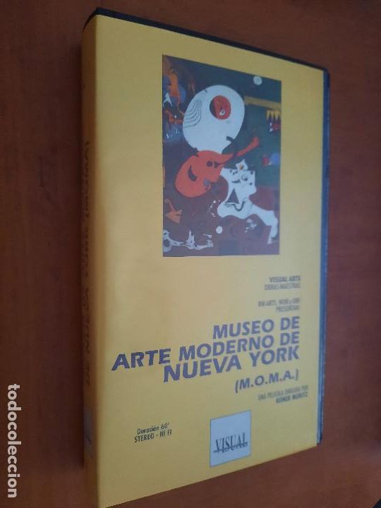 Cinema: MUSEO DE ARTE MODERNO DE NUEVA YORK. MOMA. REINER MORITZ. VHS. VIRTUAL ARTE. BUEN ESTADO. DIFICIL