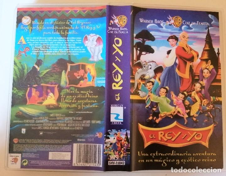 Cine: EL REY Y YO--VHS- WARNER BROS