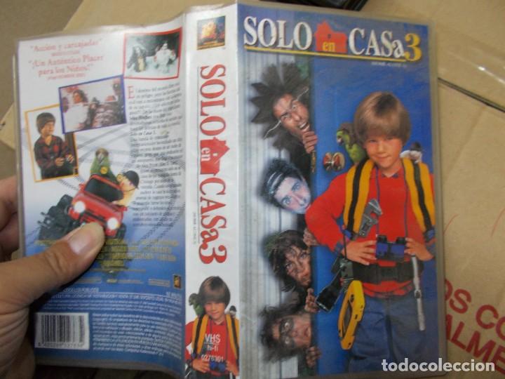 Cine: SOLO EN CASA 3 VHS - Foto 1